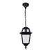 Buy Outdoor Pendant Lights Australia Avignon Outdoor Pendant Light H670mm Black Aluminium - 15189