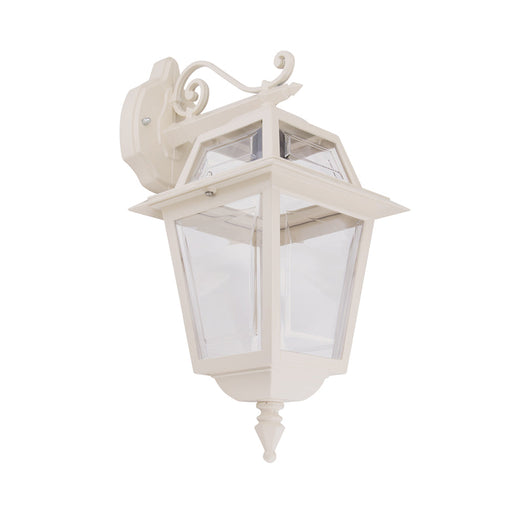 Buy Outdoor Wall Lanterns Australia Avignon Outdoor Wall Lantern Down Bracket H510mm Beige Aluminium - 15200