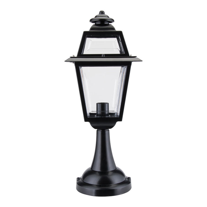 Buy Pillar & Pedestal Lights Australia Avignon Pillar Light H540mm Black Aluminium - 15207