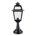 Buy Pillar & Pedestal Lights Australia Avignon Pillar Light H540mm Black Aluminium - 15207
