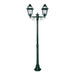 Buy Post Lights Australia Avignon Post 2 Lights H2040mm Green Aluminium - 15233
