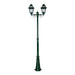 Buy Post Lights Australia Avignon Post 2 Lights H640mm Green Aluminium - 15245