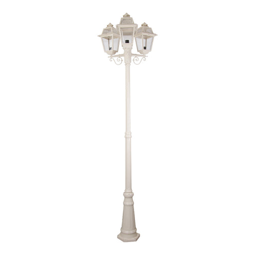 Buy Post Lights Australia Avignon Post 3 Lights H2420mm Beige Aluminium - 15248