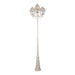 Buy Post Lights Australia Avignon Post 3 Lights H2420mm Beige Aluminium - 15248