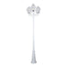 Buy Post Lights Australia Avignon Post 3 Lights H2420mm White Aluminium - 15253