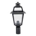 Buy Post Tops Australia Avignon Post Top H460mm Black Aluminium - 15255