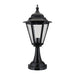 Buy Pillar & Pedestal Lights Australia Turin Pillar Light H565mm Black Aluminium - 15495