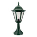 Buy Pillar & Pedestal Lights Australia Turin Pillar Light H565mm Green Aluminium - 15431