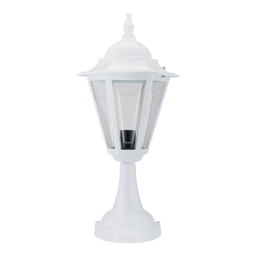 Buy Pillar & Pedestal Lights Australia Turin Pillar Light H565mm White Aluminium - 15433
