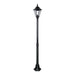 Buy Post Lights Australia Turin Post Light H1970mm Black Aluminium - 15447