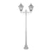 Buy Post Lights Australia Turin Post 2 Light H2090mm White Aluminium - 15457