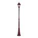 Buy Post Lights Australia Turin Post Light H2320mm Burgundy Aluminium - 15460