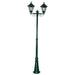Buy Post Lights Australia Turin Post 2 Lights H2240mm Green Aluminium - 15467