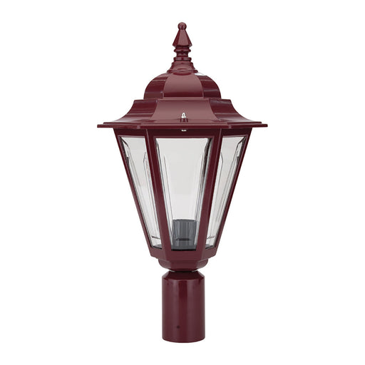 Buy Post Tops Australia Turin Post Top H440mm Burgundy Aluminium - 15478