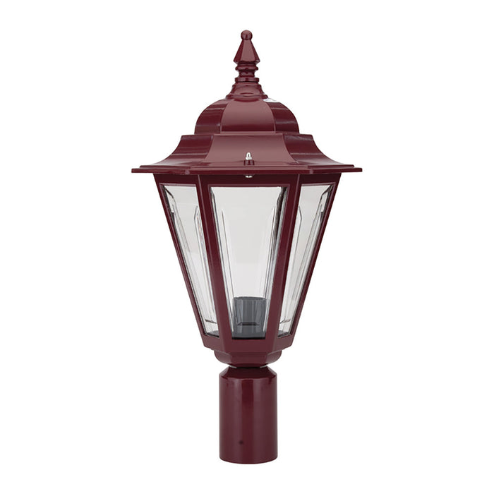 Buy Post Tops Australia Turin Post Top H440mm Burgundy Aluminium - 15478
