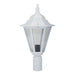 Buy Post Tops Australia Turin Post Top H440mm White Aluminium - 15481