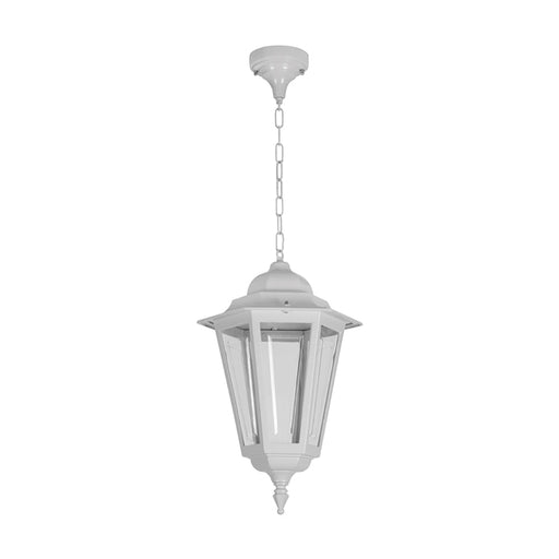 Buy Outdoor Pendant Lights Australia Turin Outdoor Pendant Light H800mm White Aluminium - 15505