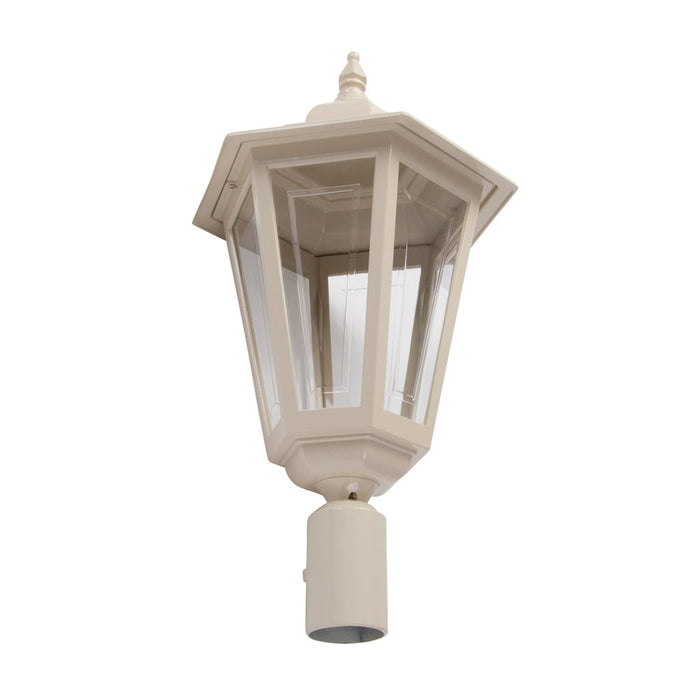 Buy Post Tops Australia Turin Post Top H575mm Beige Aluminium - 15506
