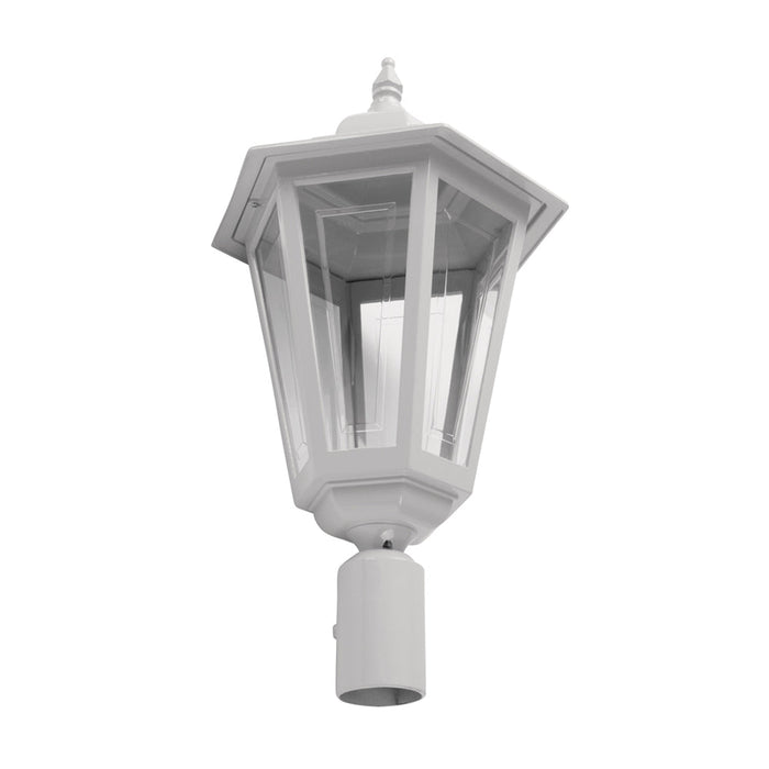 Buy Post Tops Australia Turin Post Top H575mm White Aluminium - 15511