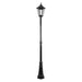 Buy Post Lights Australia Turin Post Light H2400mm Black Aluminium - 15513