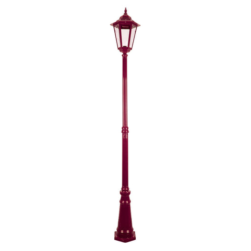 Buy Post Lights Australia Turin Post Light H2400mm Burgundy Aluminium - 15514