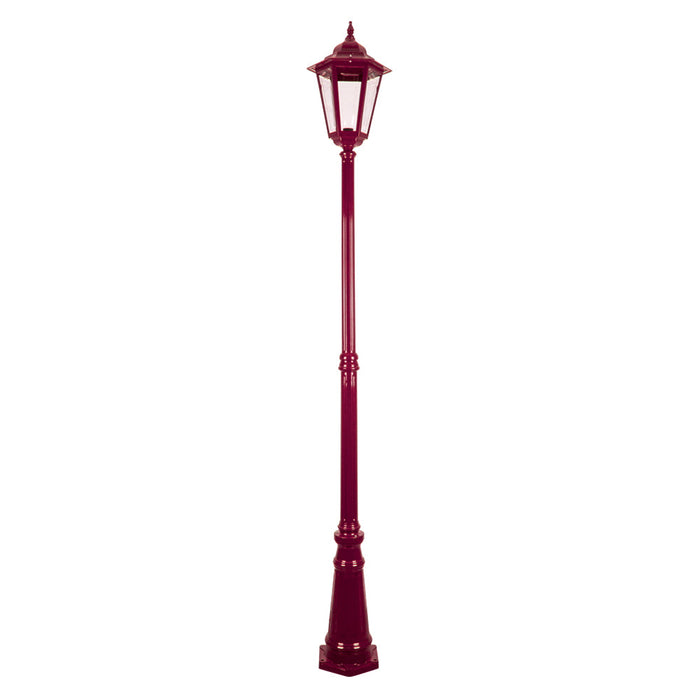 Buy Post Lights Australia Turin Post Light H2400mm Burgundy Aluminium - 15514
