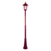 Buy Post Lights Australia Turin Post Light H2400mm Burgundy Aluminium - 15514