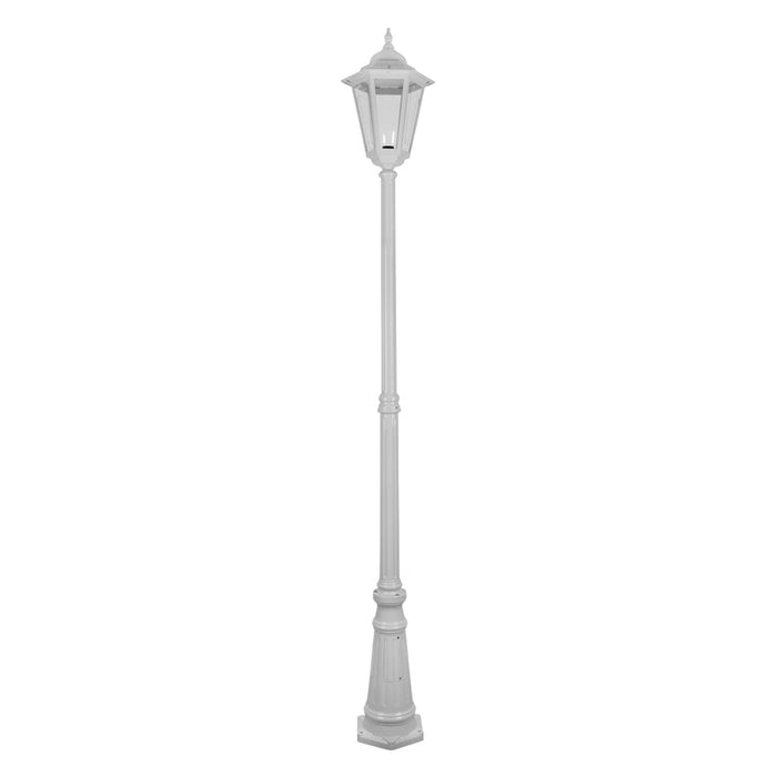 Buy Post Lights Australia Turin Post Light H2400mm White Aluminium - 15517