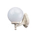Buy Exterior Wall Lights Australia Siena Exterior Wall Light H300mm Beige Aluminium - 15518