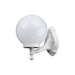 Buy Exterior Wall Lights Australia Siena Exterior Wall Light H300mm White Aluminium - 15523