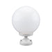 Buy Pillar & Pedestal Lights Australia Siena Small Pillar Light W250mm White Aluminium - 15547