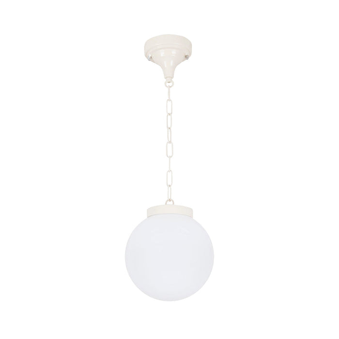 Buy Outdoor Pendant Lights Australia Siena Outdoor Pendant Light W200mm Beige Aluminium - 15548