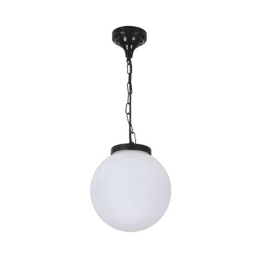 Buy Outdoor Pendant Lights Australia Siena Outdoor Pendant Light W250mm Black Aluminium - 15555