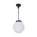 Buy Outdoor Pendant Lights Australia Siena Outdoor Pendant Light W250mm Black Aluminium - 15555