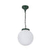 Buy Outdoor Pendant Lights Australia Siena Outdoor Pendant Light W250mm Green Aluminium - 15557
