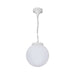 Buy Outdoor Pendant Lights Australia Siena Outdoor Pendant Light W250mm White Aluminium - 15559