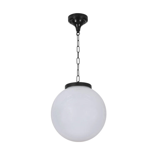 Buy Outdoor Pendant Lights Australia Siena Outdoor Pendant Light W300mm Black Aluminium - 15561