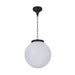 Buy Outdoor Pendant Lights Australia Siena Outdoor Pendant Light W300mm Black Aluminium - 15561