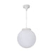 Buy Outdoor Pendant Lights Australia Siena Outdoor Pendant Light W300mm White Aluminium - 15565