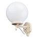 Buy Exterior Wall Lights Australia Siena Exterior Wall Light W250mm Beige Aluminium - 15572