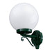 Buy Exterior Wall Lights Australia Siena Exterior Wall Light W250mm Green Aluminium - 15575