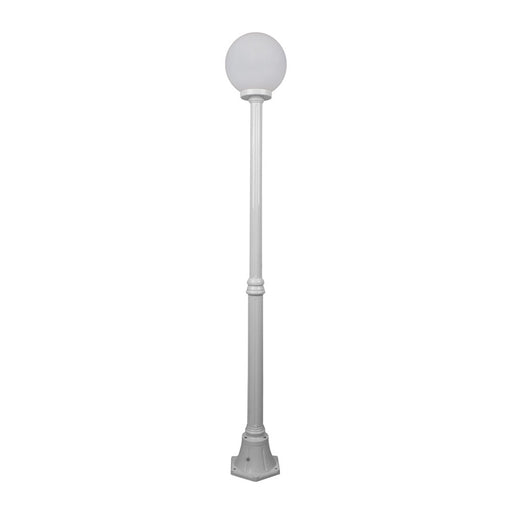 Buy Post Lights Australia Siena Post Light H1930mm W250mm White Aluminium - 15595