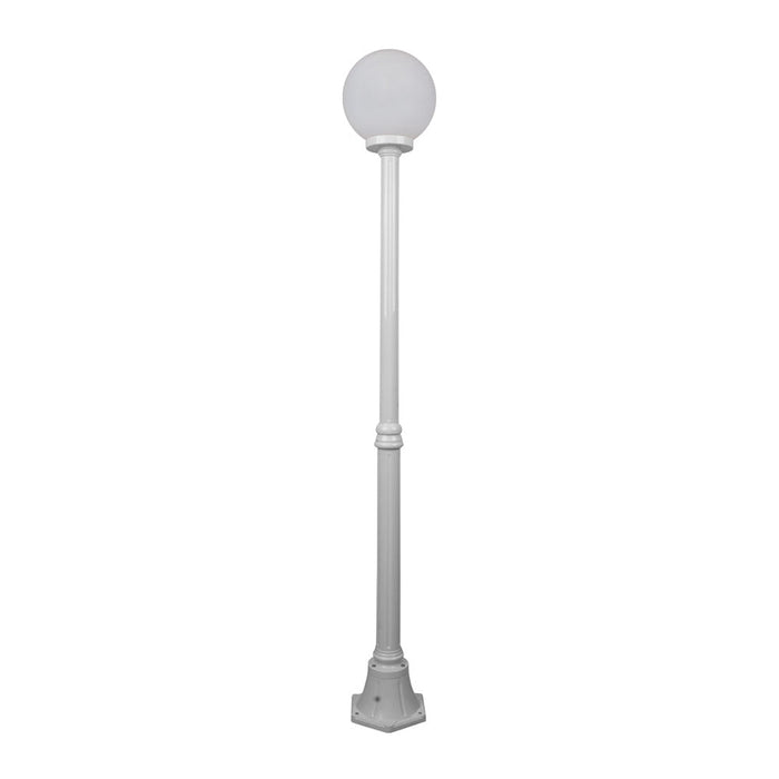 Buy Post Lights Australia Siena Post Light H1930mm W250mm White Aluminium - 15595