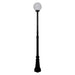 Buy Post Lights Australia Siena Post Light H2210mm W250mm Black Aluminium - 15603