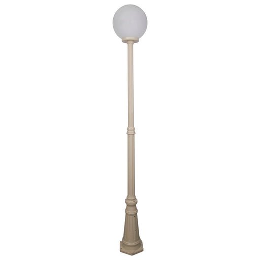 Buy Post Lights Australia Siena Post Light H2260mm W300mm Beige Aluminium - 15608