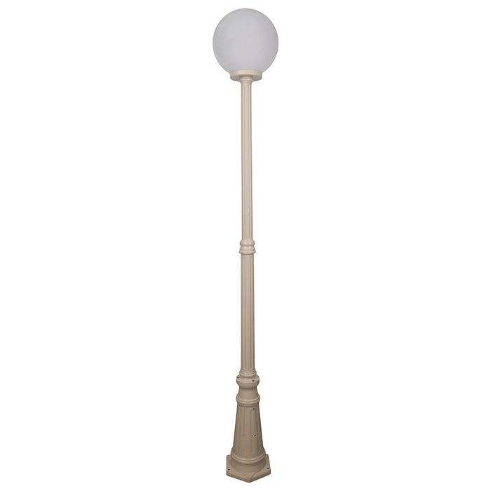 Buy Post Lights Australia Siena Post Light H2260mm W300mm Beige Aluminium - 15608
