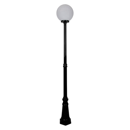 Buy Post Lights Australia Siena Post Light H2260mm W300mm Black Aluminium - 15609