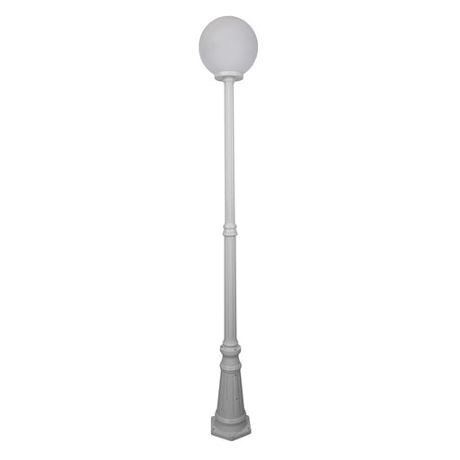 Buy Post Lights Australia Siena Post Light H2260mm W300mm White Aluminium - 15613