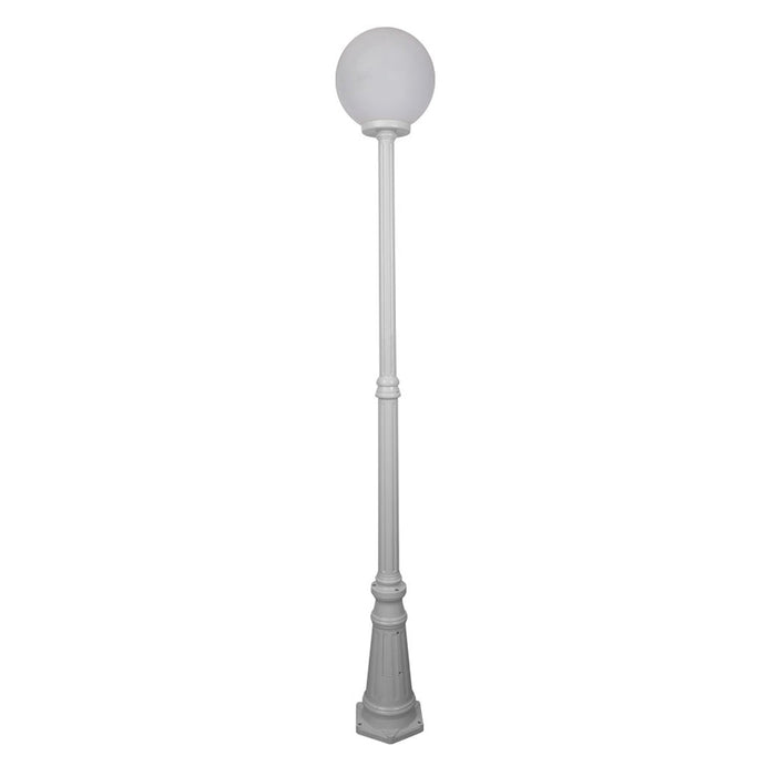 Buy Post Lights Australia Siena Post Light H2260mm W300mm White Aluminium - 15613