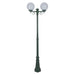 Buy Post Lights Australia Siena Post 2 Lights H2350mm W250mm Green Aluminium - 15617